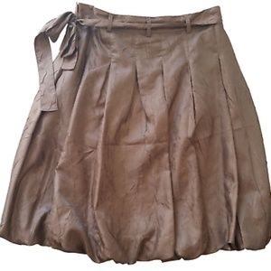🌟Metro7 Brown Bubble Skirt